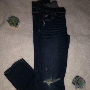 Ripped Hollister Jeans